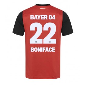 Bayer Leverkusen Victor Boniface #22 Heimtrikot 2024-25 Kurzarm